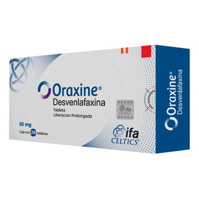 Oraxine (desvenlafaxina) 50 Mg Caj\u002F28 Ifaceltics | Envío gratis