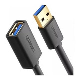 Cabo Ugreen Extensor Usb 3.0 2m Extensão Reforçada Win Mac