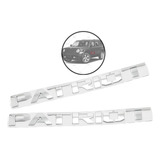 Juego De Emblemas Patriot 2011-2017 (letras)