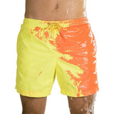 Pantalones Cortos Playa Que Cambian Color Pantalones Nadar P