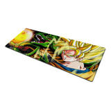 Mouse Pad Gamer 78x30 Cm Xl Dragon Ball Anime Mod 5