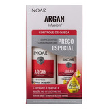 Kit Inoar Argan Infusion Shampoo 500ml + Condicionador 250ml