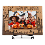 Isovf Marco De Fotos De Halloween De 4 X 6 Con Caballete, De