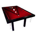 Mesa De Pool 1.85x1.10 Semiprofesional Mdf + Kit Accesorios