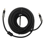 Cabo Hdmi 10m 2.0 19 Pinos Ethernet 3d 10 Metros 4k Ultra Hd