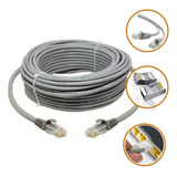 Cabo De Rede 10 Metros Cat6 100% Cobre Crimpado