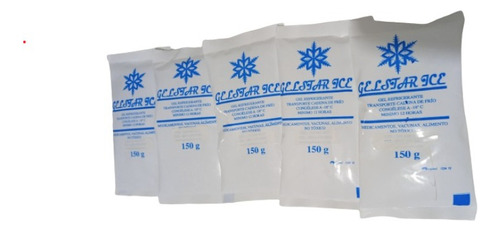 Gel Refrigerante 150g. Paquete X 5.