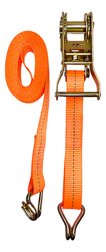 Correa De Amarre Gadnic Crique Cargar Tensor 1500kg 4mts Color Naranja