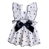 Qwinee Vestido Con Estampado De Corazon Para Perro Y Gato, D