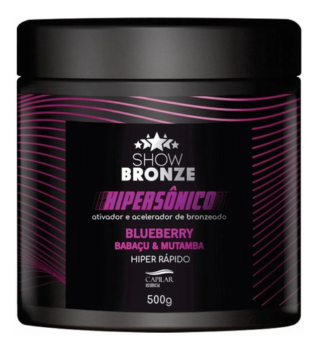 Hipersônico Capilar Essência Para Bronzeamento 500g Show Bro