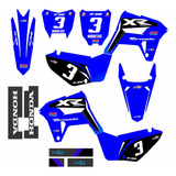 Kit Gráfico Para Biker R1de Xr250 Tornado Ades1vo Fino Kr-04