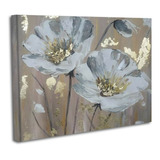 Cuadro Lienzo Canvas 45x60c Flores Tipo Clavel Recamara Sala