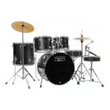 Bateria Mapex Tornado 5 Pzas Tnd5254tcfd Balck Sparkle