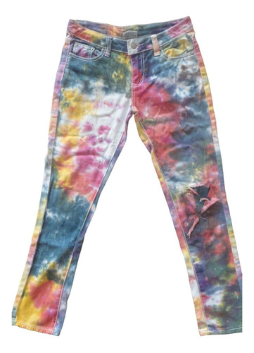 [usados] Divinos Pantalones Tye Dye Coloridos Multicolor