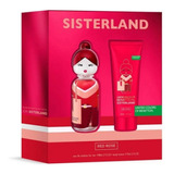 Perfume Sisterland Red Rose Benetton X 80ml +  Crema