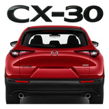 Emblema Letras Mazda Cx-30 Cx30 Negro Piano