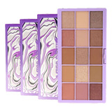 6 Paleta De Sombras Mysrerious Purple Miss Rose Atacado 