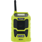 Radio Compacta Bluetooth Aux Fm Am P742 Ryobi One+ 18v