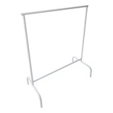 Exhibidor Ropa Blanco - Rack Organizador De Ropa Blanco