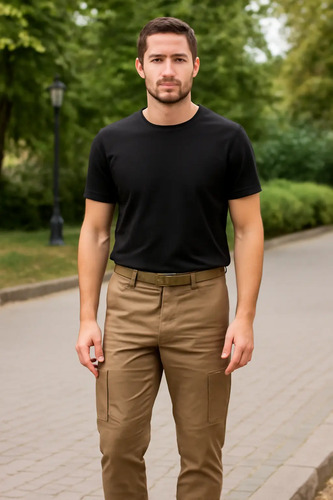 Calça Rip Stop Cáqui 6 Bolsos Rip Stop Cáqui Coiote Fardas | Frete grátis