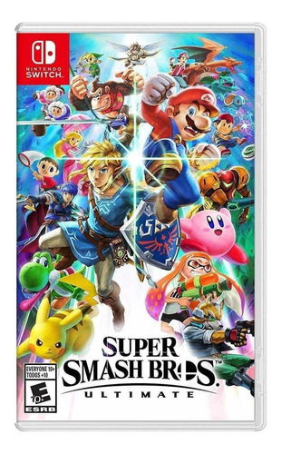 Juego Nintendo Switch Super Smash Bros Ultimate Fisico Usado