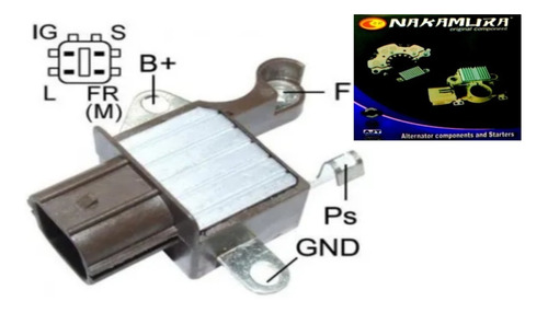 Regulador Alternador Sequoia Fjcruiser 4runner Tundra In6300 Foto 3