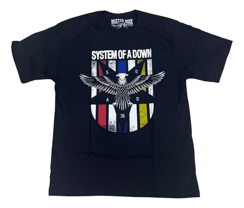 Camiseta System Of A Down Soad Blusa Banda De Rock Mr373