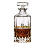Licoreira Vidro Retro Garrafa Whisky Bar Frasco Luxo Licor 