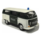 Schuco Vw Combi Patrulla (polizei) Escala Ho 1:87