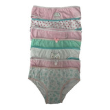 4 Calcinhasas Femininas Infantil Boxer E 10 Mod Tradicional