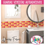 Vinilo Decorativo Venecitas Guarda Autoadhesiva 100x15 Cm