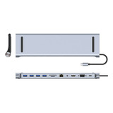 Doc Station 10 In 1 Hdmi Vga Rj45 Usb 3.0 Asus Zenbook Novo