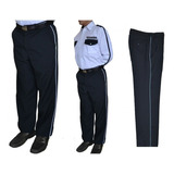 Pantalon De Vestir Con Franja Para Policía Vigilante Seguridad Privada Uniforme Guardia Operativo Velador 