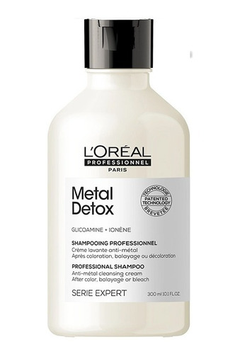 Shampoo Metal Detox Crema Limpiadora Anti-metal 300ml