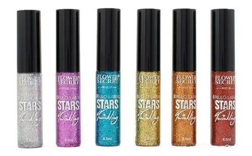 Delineador Glitter De Ojos Flower Secret Liquido