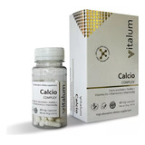 Calcio + D2 + K2 + B9 Complex Vitalum Por 60 Capsulas