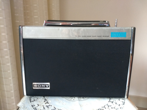Rádio Antigo Sony Earth Orbiter Crf 5100