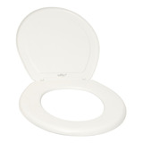 Tapa Asiento Redondo Blanco Coflex Original Frente Cerrado