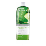  Avon Shampoo Sin Sal Menta Acuática Y Pepino 750 Ml