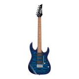 Guitarra Ibanez Grx 70qa Tbb Transparent Blue Burst