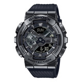 Reloj Casio G-shock Gm-110bb-1acr Color Del Fondo Negro Color De La Correa Negro Color Del Bisel Negro