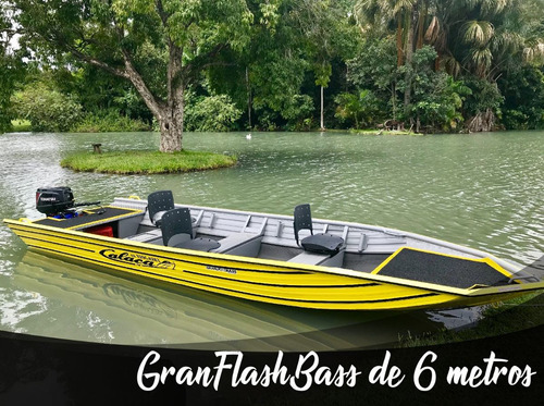 BARCO DE ALUMÍNIO CALAÇA  GRAN FLASH BASS 600