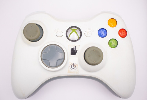 Controle Joystick Sem Fio Microsoft Xbox360 Branco