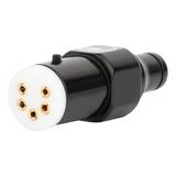 1x 5 Plugue Cabo De Profissional Conector De Braço De Alta