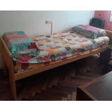 Cama De 1 Plaza Madera Usada