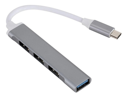 Adaptador Hub Tipo C A 4 Usb 3.0 Para Macbook Mac Pc 