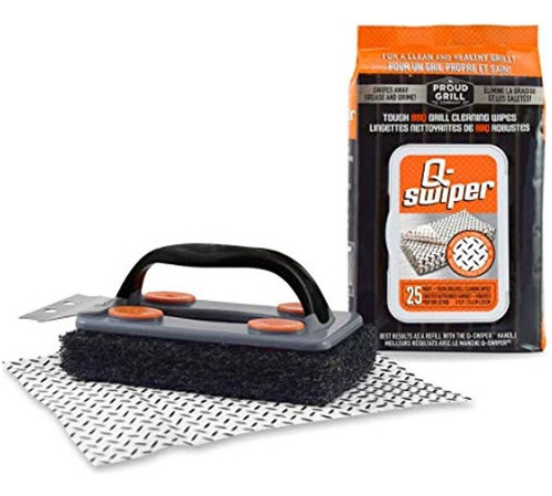 Qswiper Bbq Grill Brush Cleaner Set 1 Grill Brush With Scrap