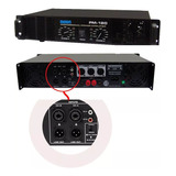 Potencia Amplificador De Audio Moon 480w Soporta 4 Bafles Color Negro Potencia De Salida Rms 240 W