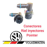 Conectores Gasolina Riel Inyectores Pointer Todos (2 Pzs)