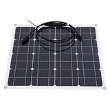 Panel Solar 50w 12v Para Batería Solar, Ciclismo Montaña